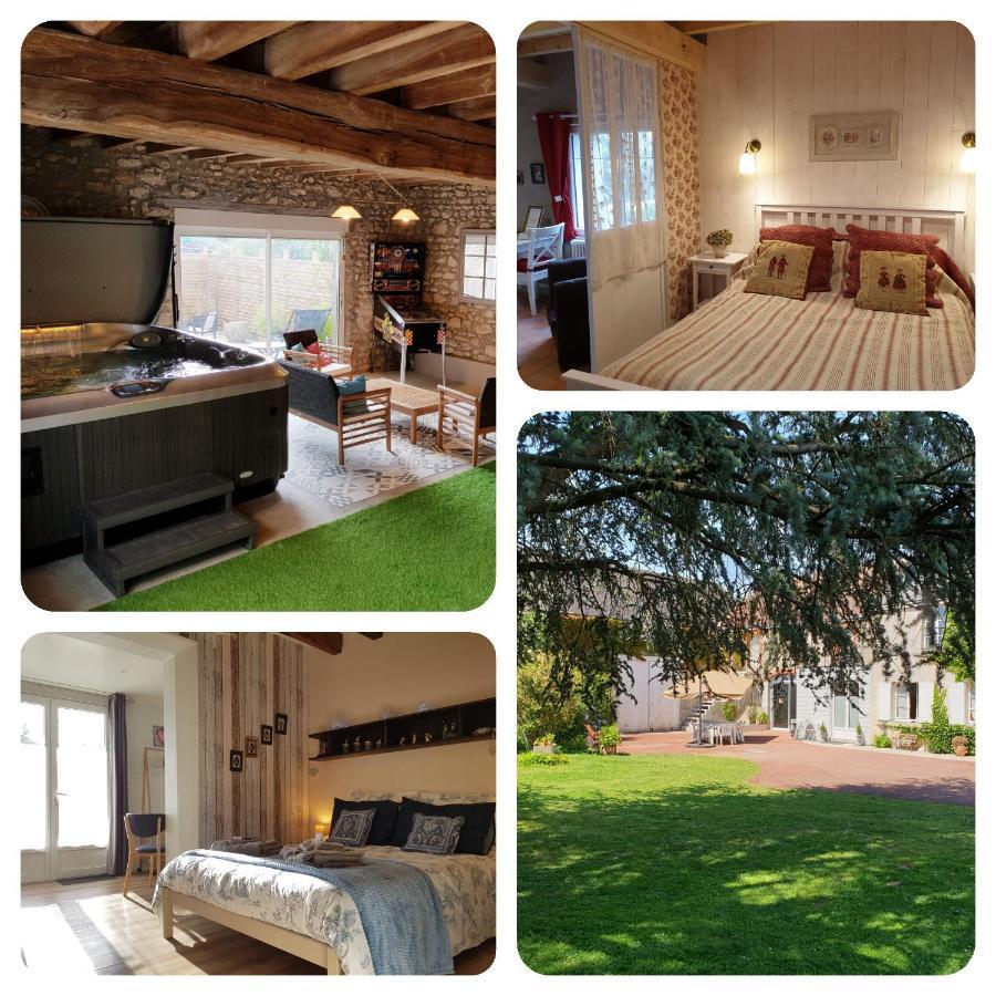 Le Grand Cedre Spa Et Sauna Interieur Piscine Marolles  Εξωτερικό φωτογραφία